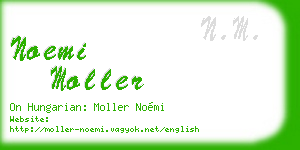 noemi moller business card